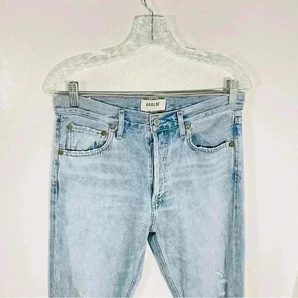 Agolde Jamie High Rise Classic Jeans Shakedown
